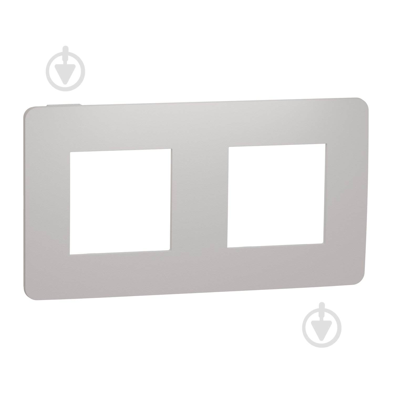 Рамка двомісна Schneider Electric Unica New Studio Color універсальна шампань/білий NU280424 - фото 1 Рамка двомісна Schneider Electric Unica New Studio Color універсальна шампань/білий NU280424 - фото 1