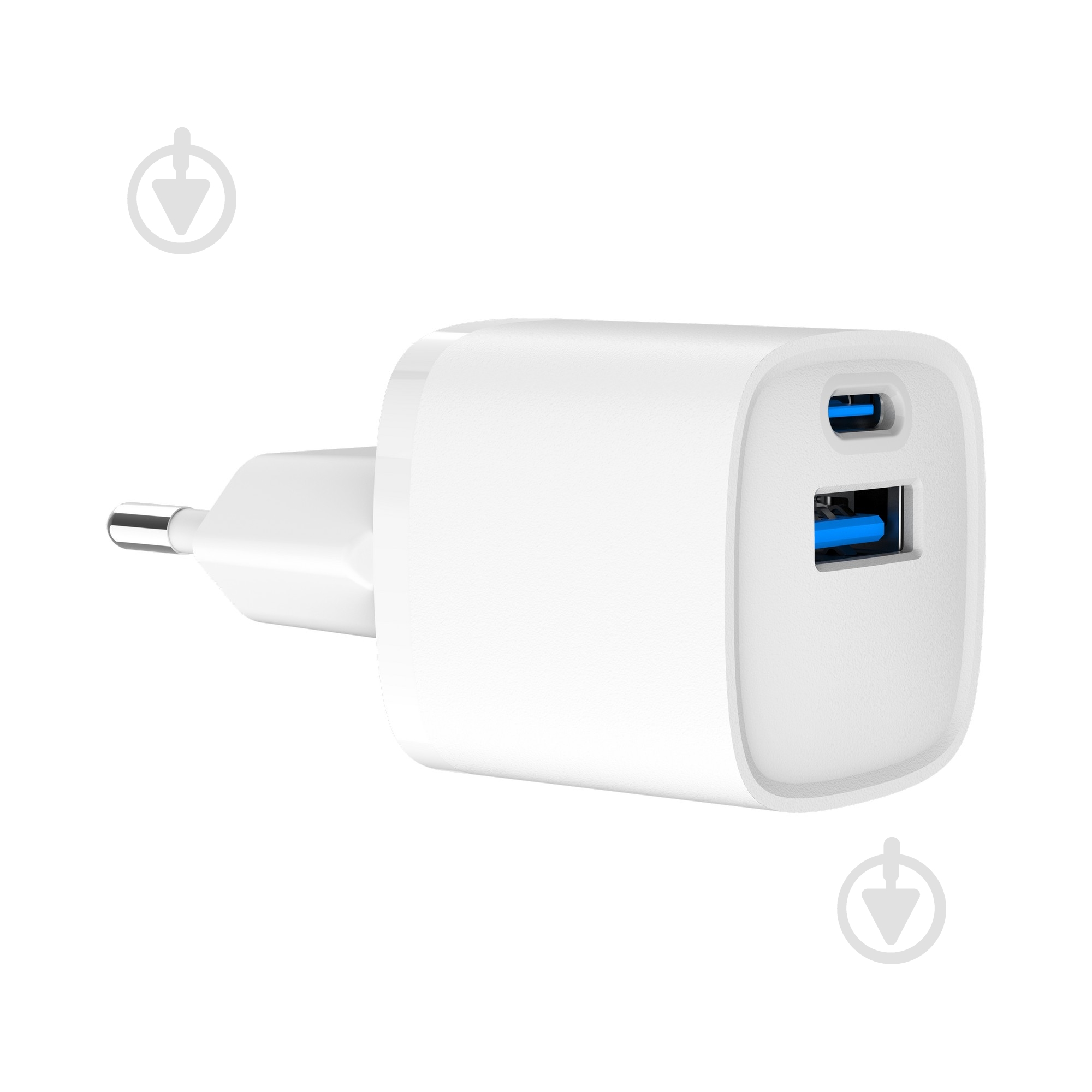 Зарядное устройство TA-UC-PDQC20-W-01, USB-A + Type-C (PD20Вт + QC3.0 18Вт) - фото 3