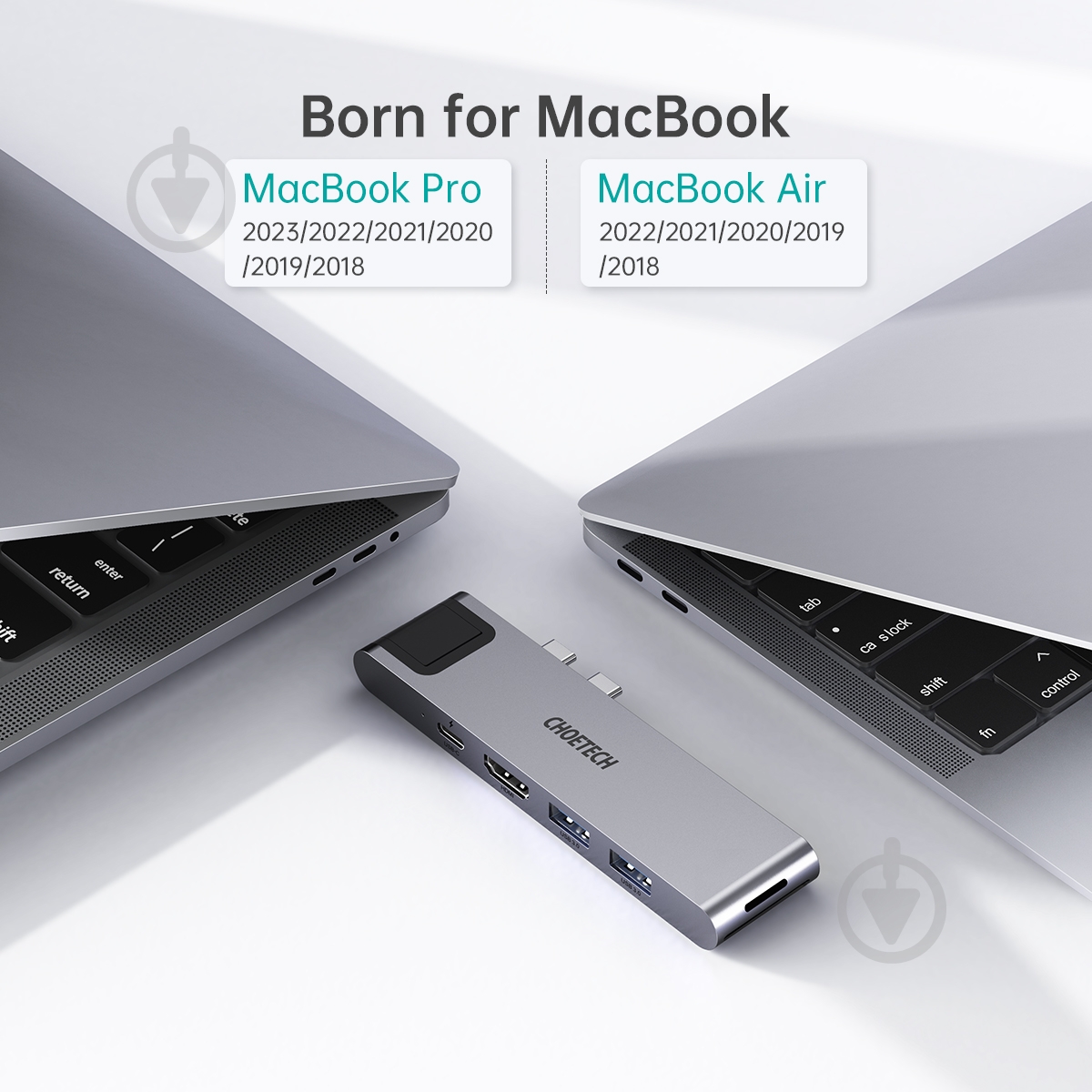 USB-хаб HUB-M24, USB-C 7-в-1, для MacBook Pro/Air - фото 10