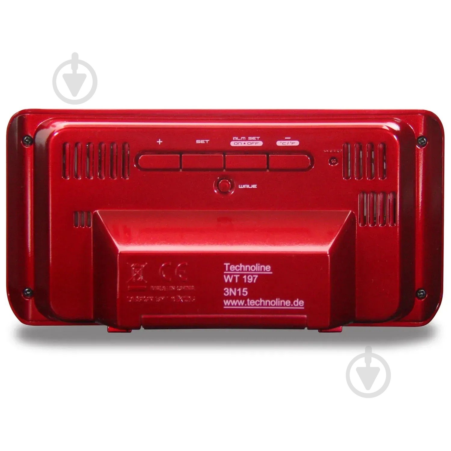 Годинник настільний WT197 Red Technoline - фото 4