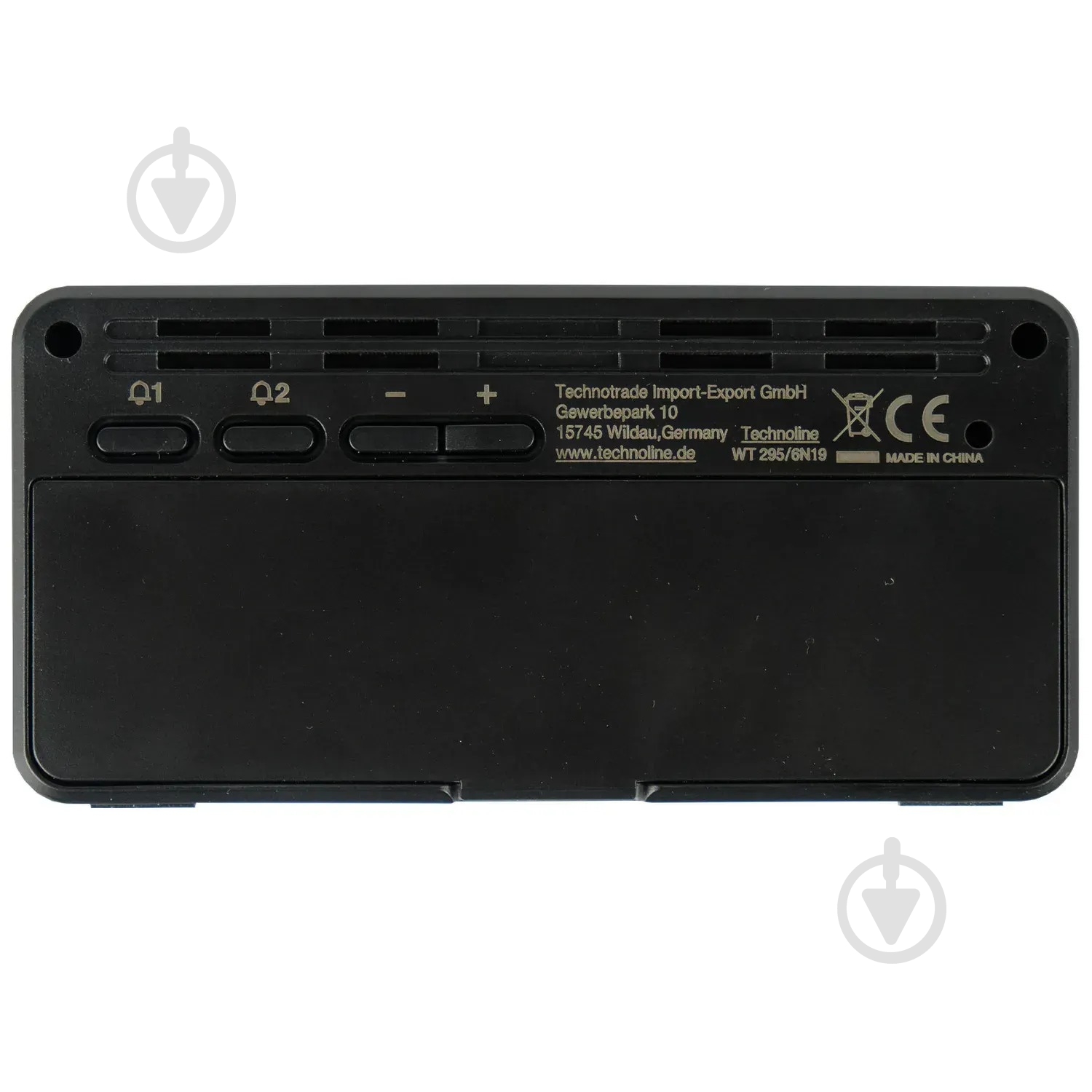 Часы настольные WT295 Black Technoline - фото 4