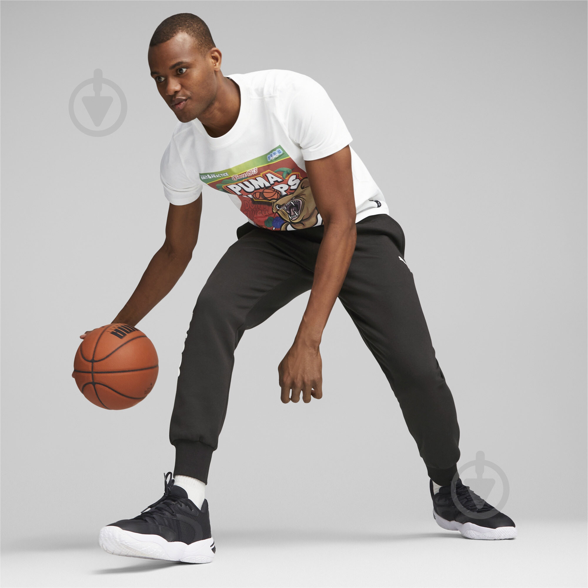 Футболка Puma DYLAN CEREAL BOX TEE 62274801 р.L белый - фото 4 Футболка Puma DYLAN CEREAL BOX TEE 62274801 р.L белый - фото 4