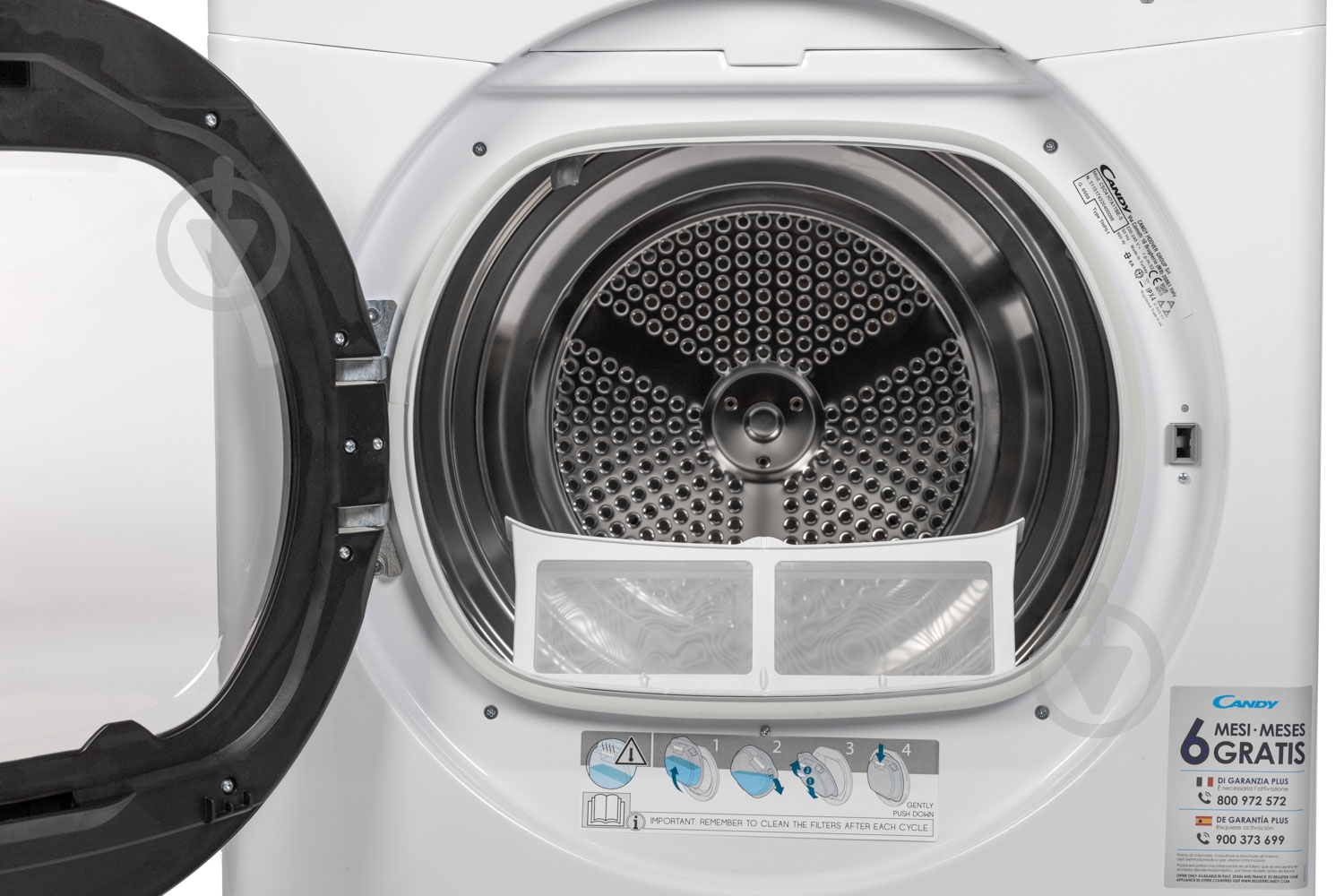 ВИТРИНА! Сушильная машина Candy CSO4 H7A1TBE-S - фото 12 ВИТРИНА! Сушильная машина Candy CSO4 H7A1TBE-S - фото 12