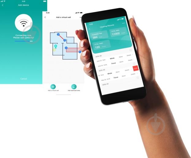 Робот-пилосос Hisense RVCL144AB black - фото 6