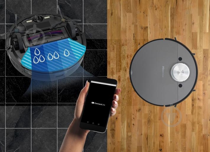 Робот-пилосос Hisense RVCL144AB black - фото 9