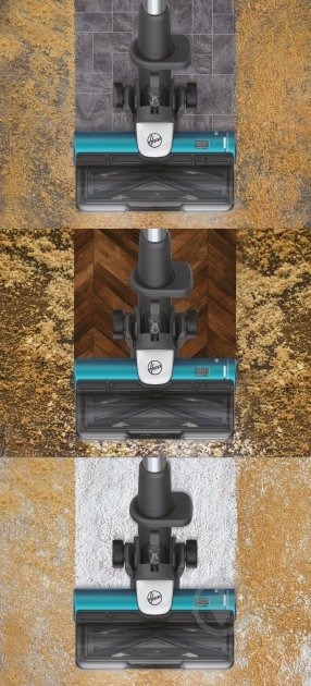 Пилосос Hoover HF910P 011 grey/blue - фото 12