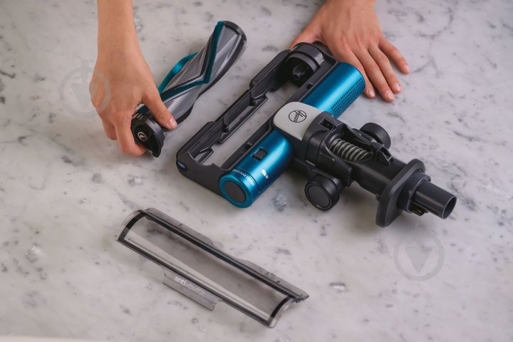 Пилосос Hoover HF910P 011 grey/blue - фото 14