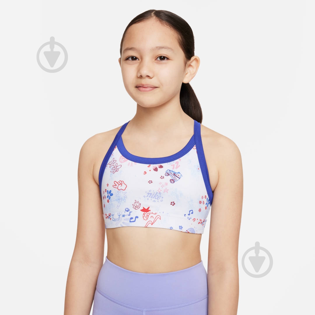 Бра Nike DQ8927-085 р.XL белый - фото 1