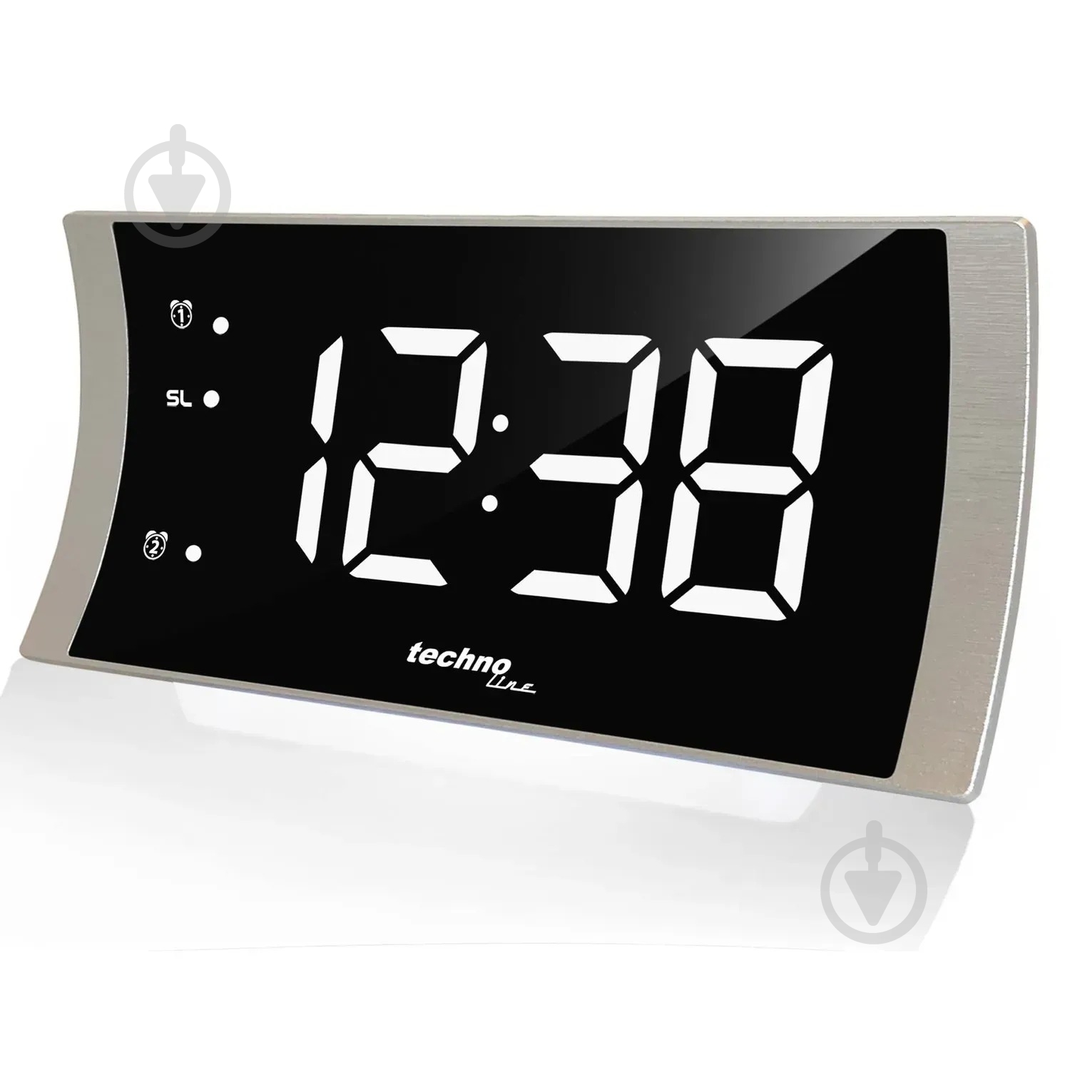 Часы настольные WT494 Silver Technoline - фото 2
