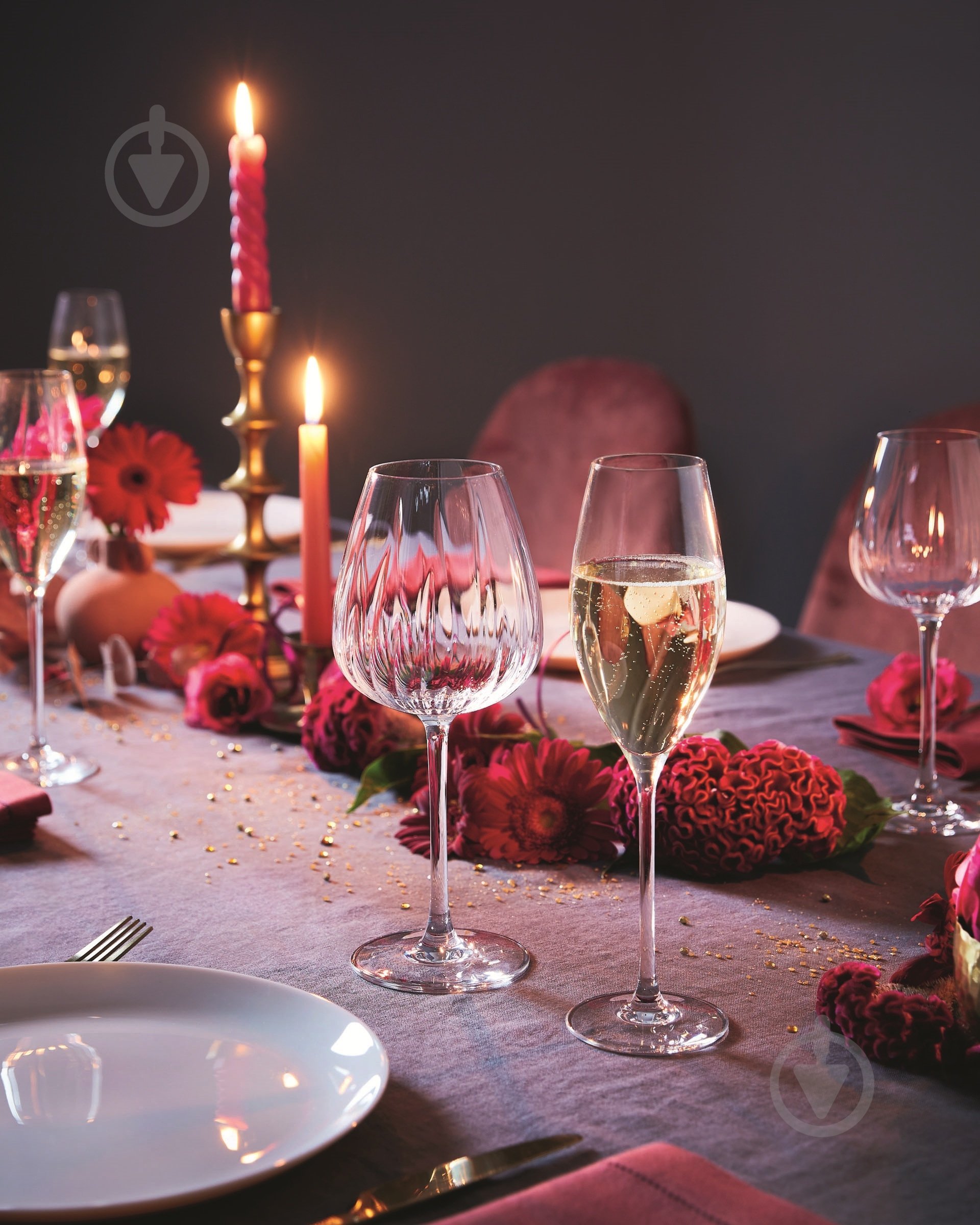 Набор бокалов для вина CD'A 350 мл 4 шт. - фото 3 Набор бокалов для вина CD'A 350 мл 4 шт. - фото 3