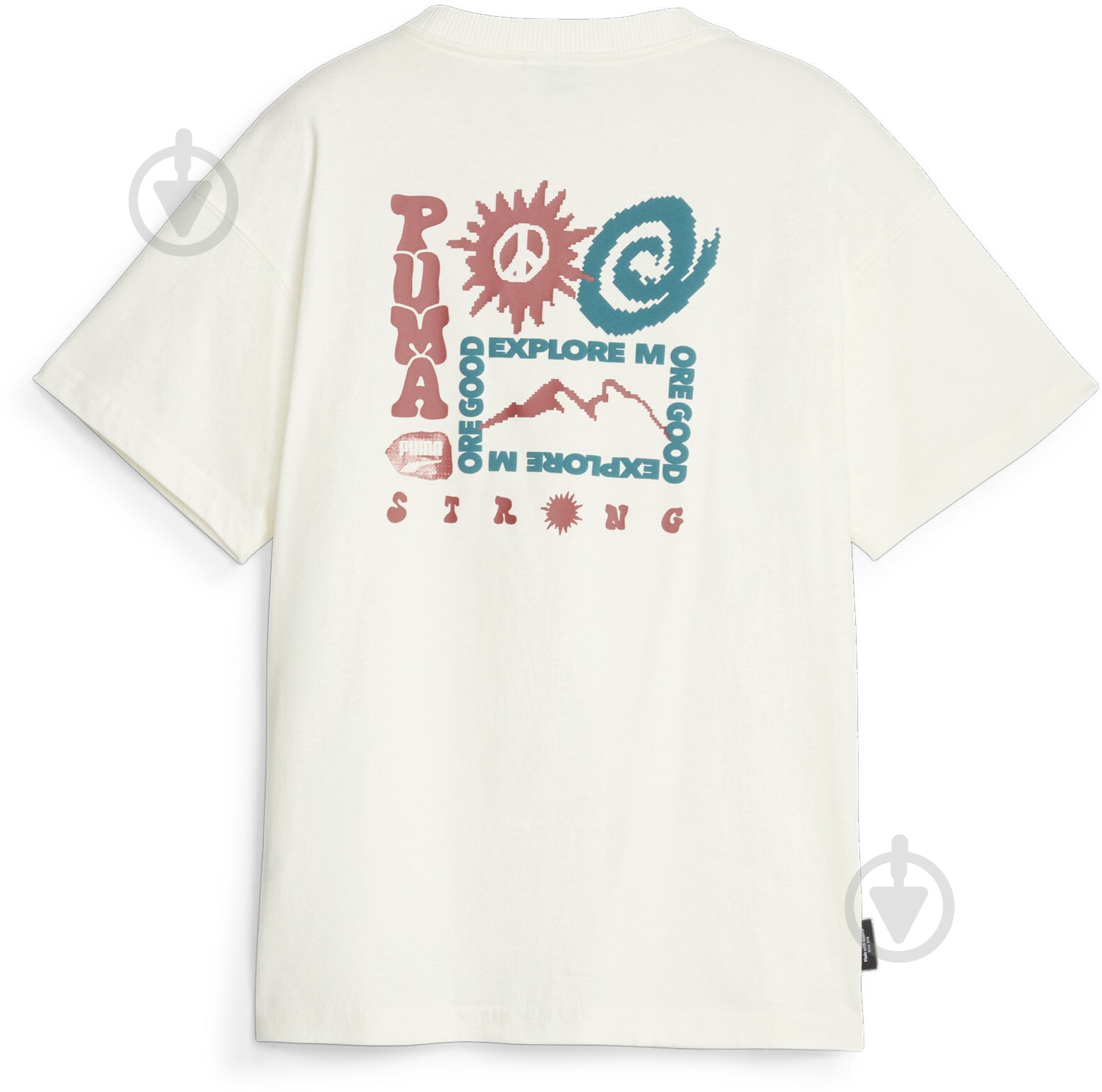 Футболка Puma DOWNTOWN GRAPHIC TEE B 62314865 р.164 белый - фото 2 Футболка Puma DOWNTOWN GRAPHIC TEE B 62314865 р.164 белый - фото 2