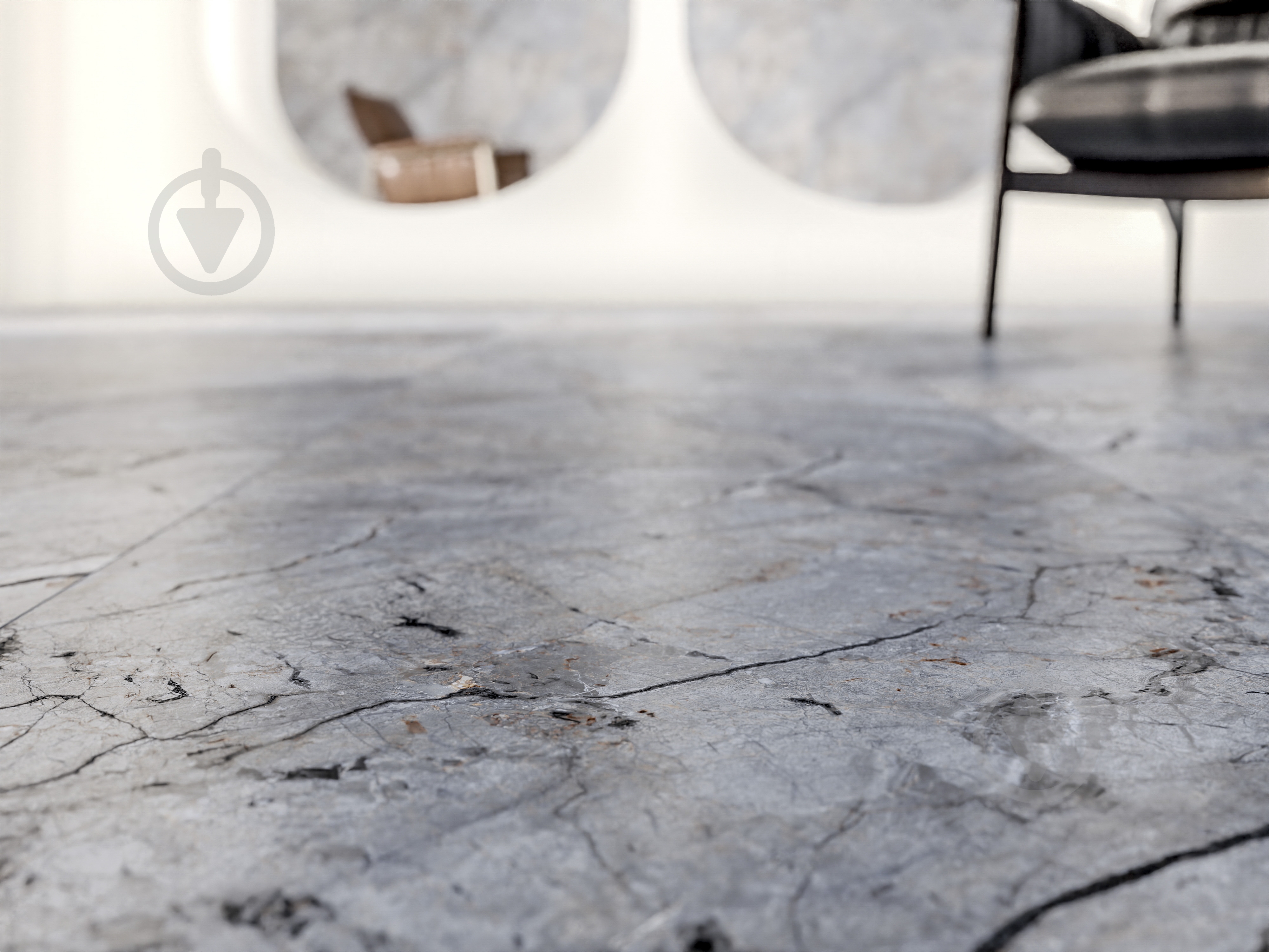 Плитка Stargres Skyfall Blue Rett 60x120 см - фото 6