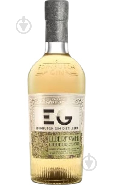 Ликер Edinburgh Gin "Elderflower liqueur" 0,5 л - фото 1