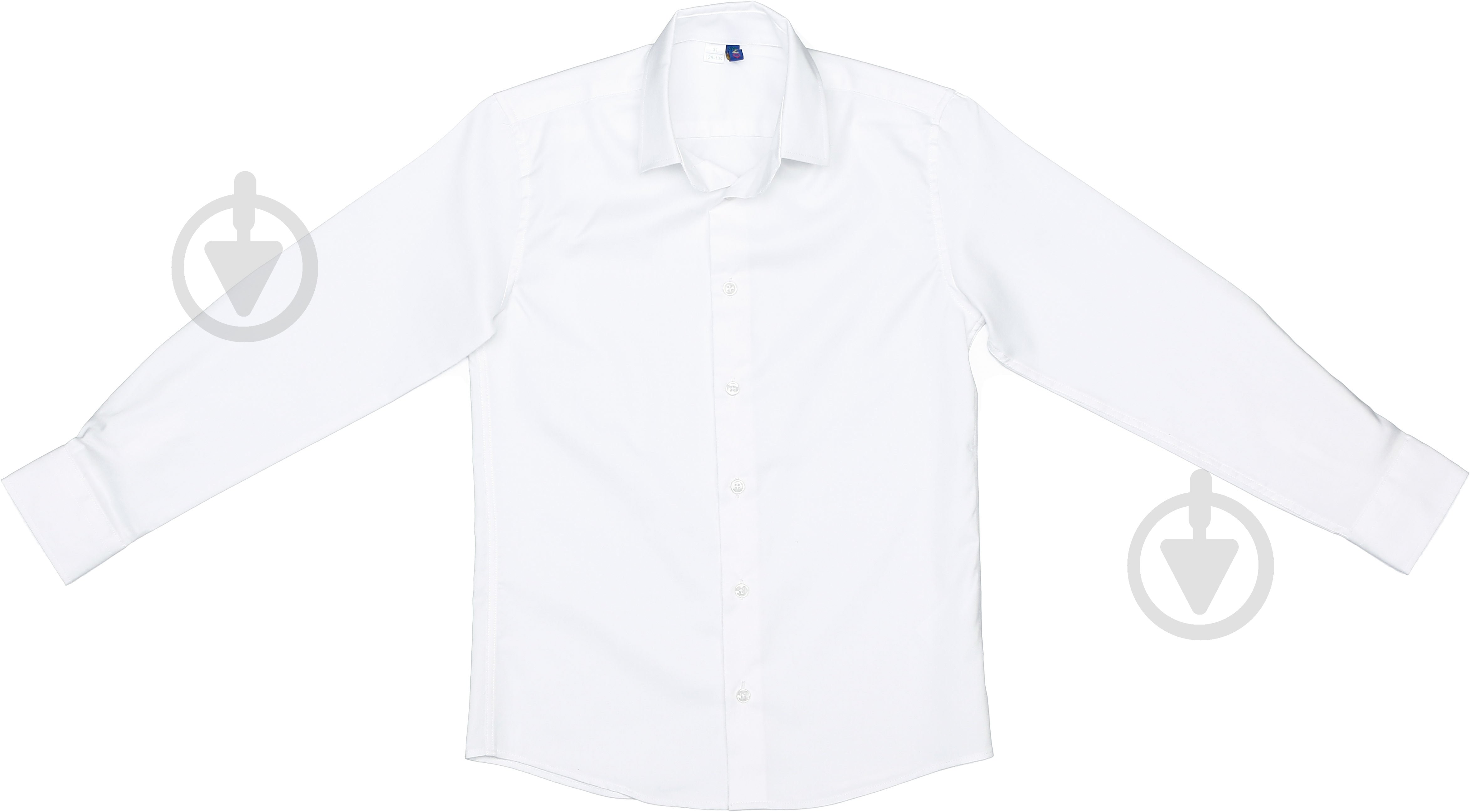 Рубашка р.152 белый 616/90 - фото 2