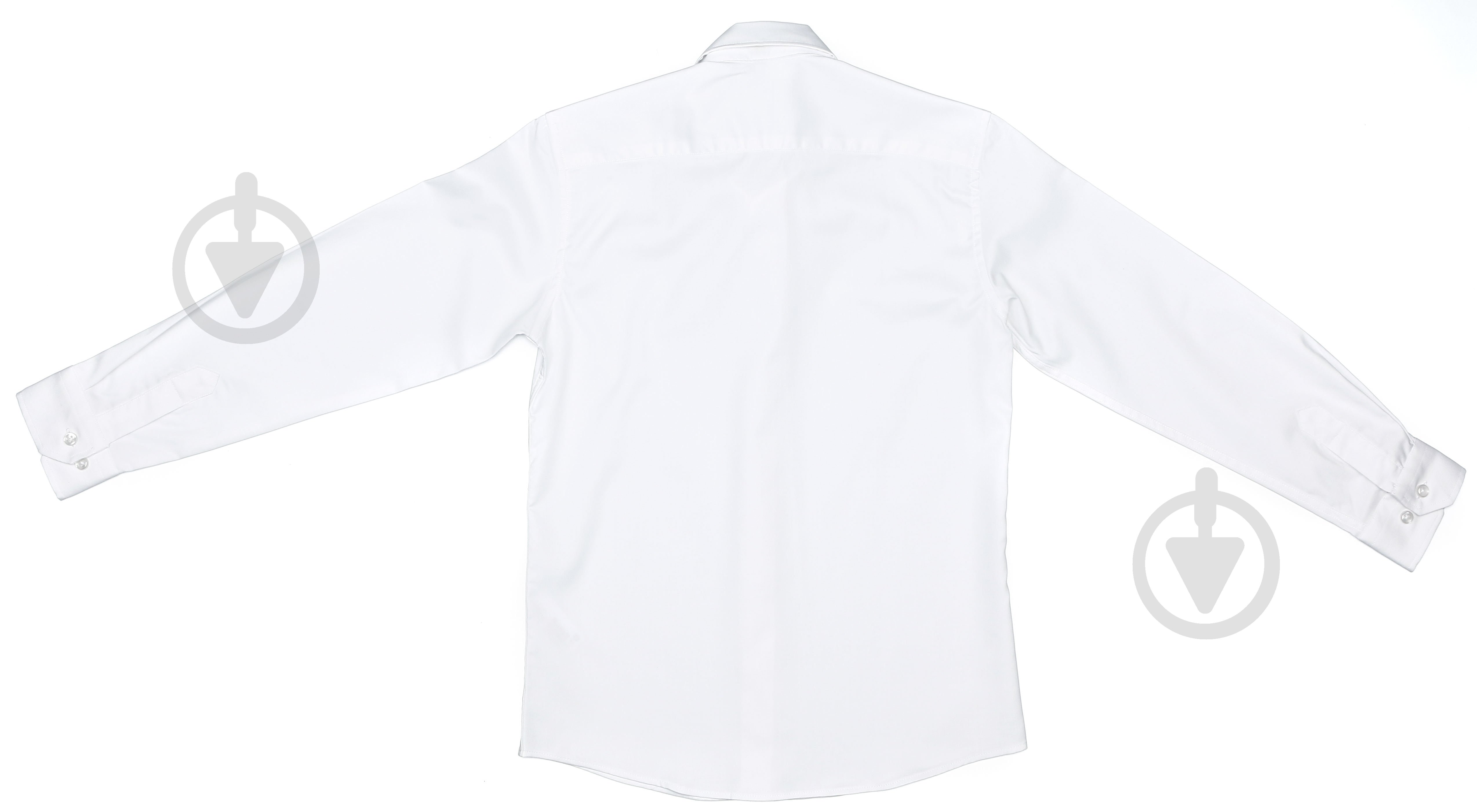 Рубашка р.152 белый 616/90 - фото 3