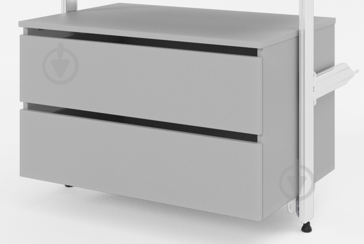 Тумба Abra модуль 3.2 (600) сірий - фото 1