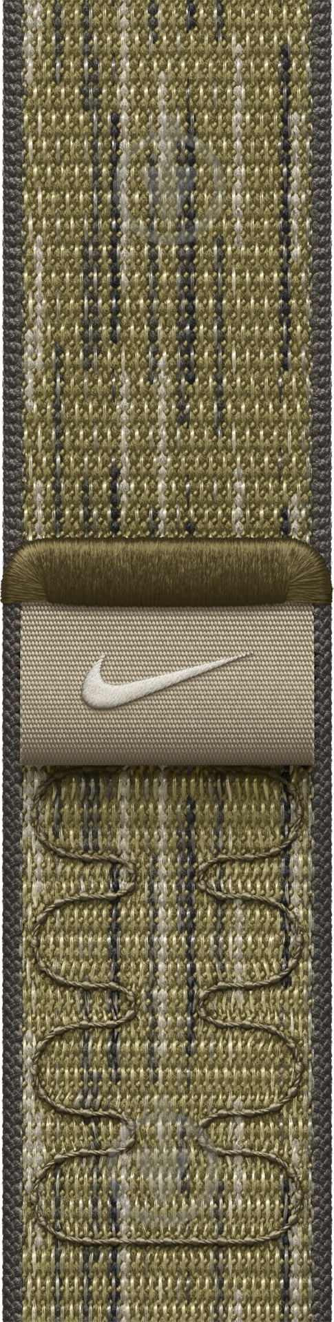 Ремінець Apple 42mm Green/Grey Nike Sport Loop (MXTY3ZM/A) - фото 2