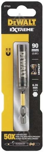 Держатель бит DeWalt магнитный 90 мм 1 шт. DT7523 - фото 1