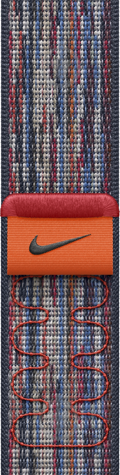 Ремешок Apple 42mm Blue/Red Nike Sport Loop (MXU03ZM/A) - фото 2 Ремешок Apple 42mm Blue/Red Nike Sport Loop (MXU03ZM/A) - фото 2