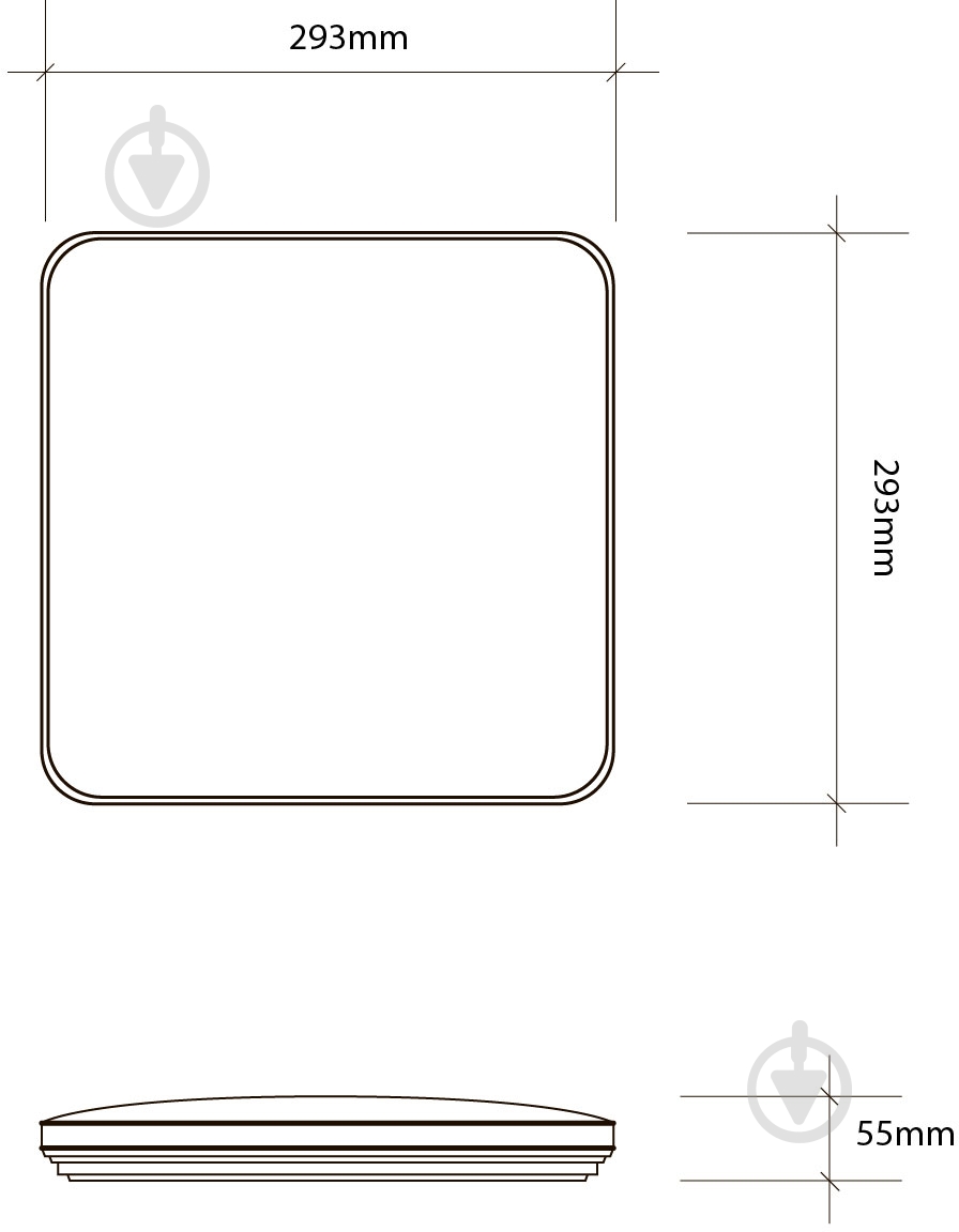 ВІТРИНА! Світильник світлодіодний Светкомплект Legerra OP-S 18 Вт білий 4500 К - фото 8 ВІТРИНА! Світильник світлодіодний Светкомплект Legerra OP-S 18 Вт білий 4500 К - фото 8