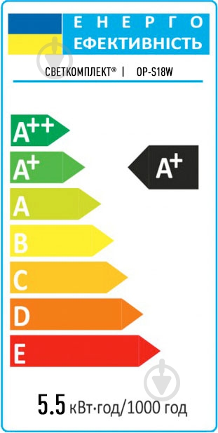 ВІТРИНА! Світильник світлодіодний Светкомплект Legerra OP-S 18 Вт білий 4500 К - фото 9 ВІТРИНА! Світильник світлодіодний Светкомплект Legerra OP-S 18 Вт білий 4500 К - фото 9
