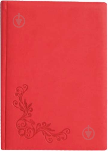 Щоденник недатований червоний лінія Optima Vivella A5 O25429-03 - фото 1