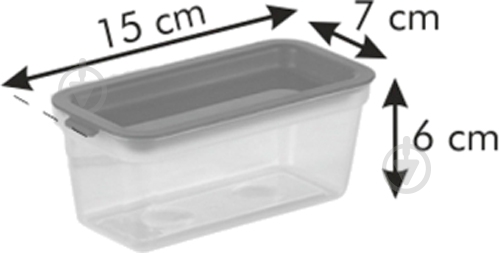 Набор контейнеров Tescoma Purity 300 мл 2 шт. 891876 - фото 6