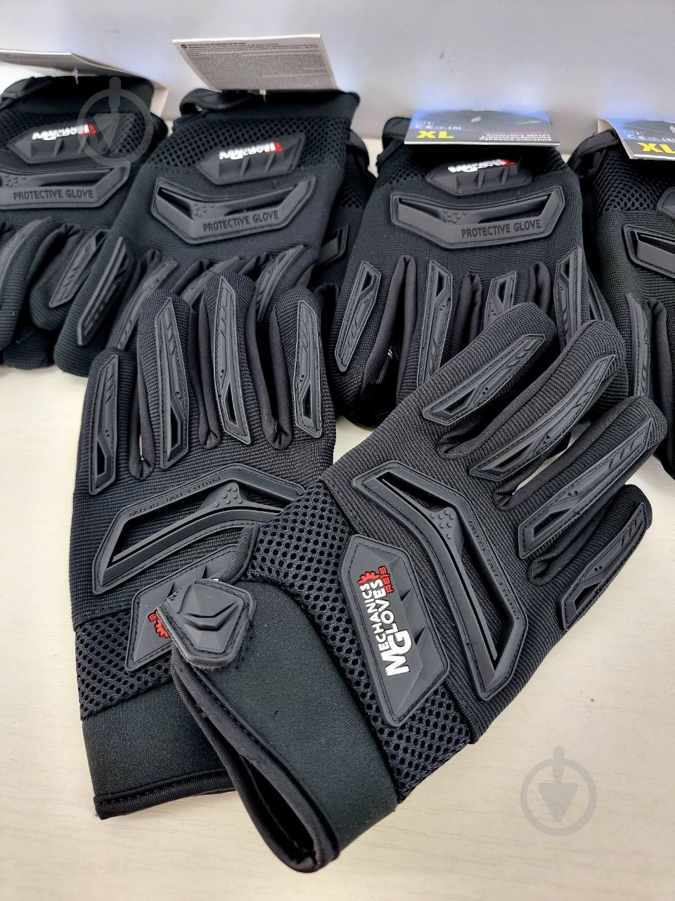Перчатки стрелковые Mechanix Impact Black р. 9 L - фото 2
