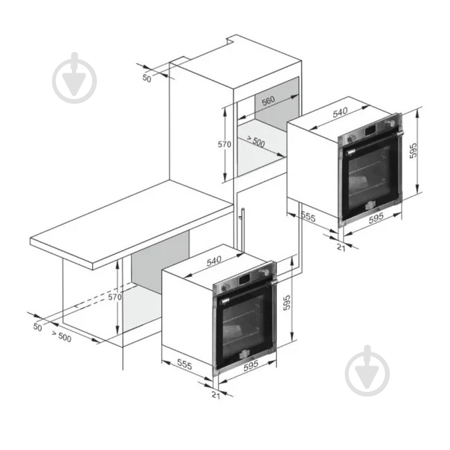 Духовой шкаф Kaiser EH 6427 ElfAD - фото 6