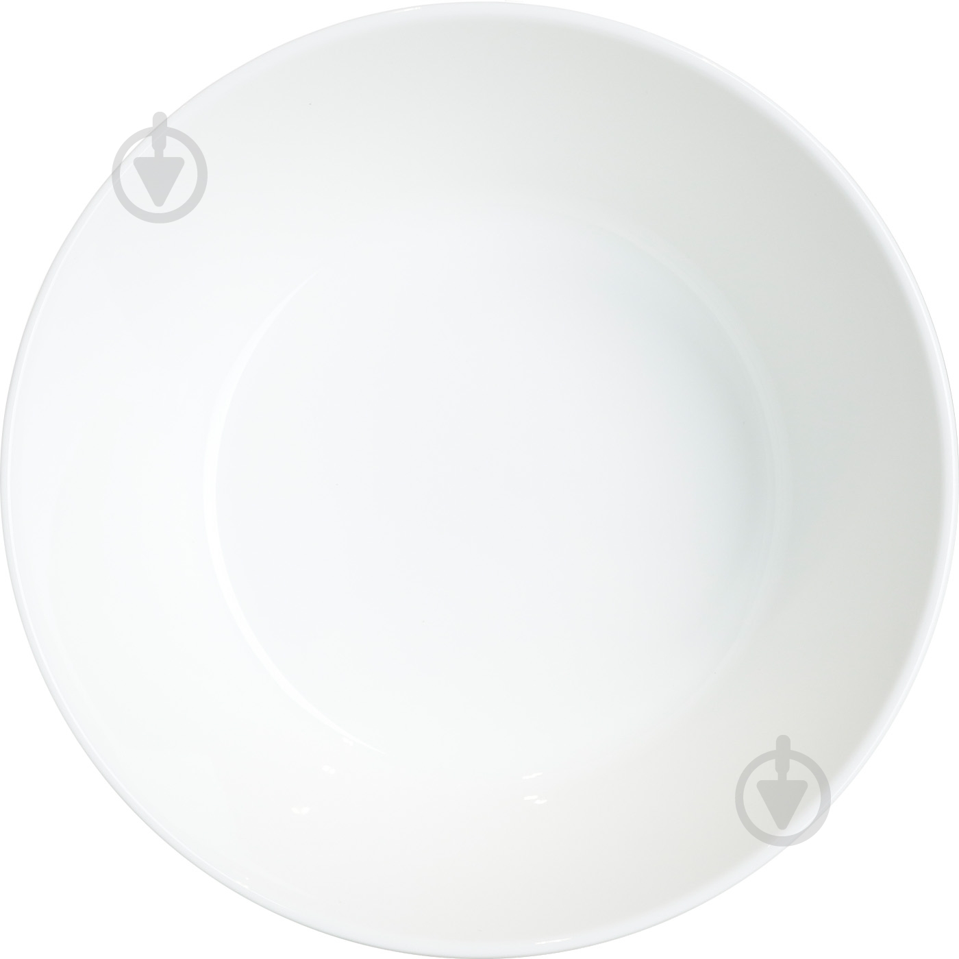 Салатник Narumi Flat Rim 16 см белый - фото 2