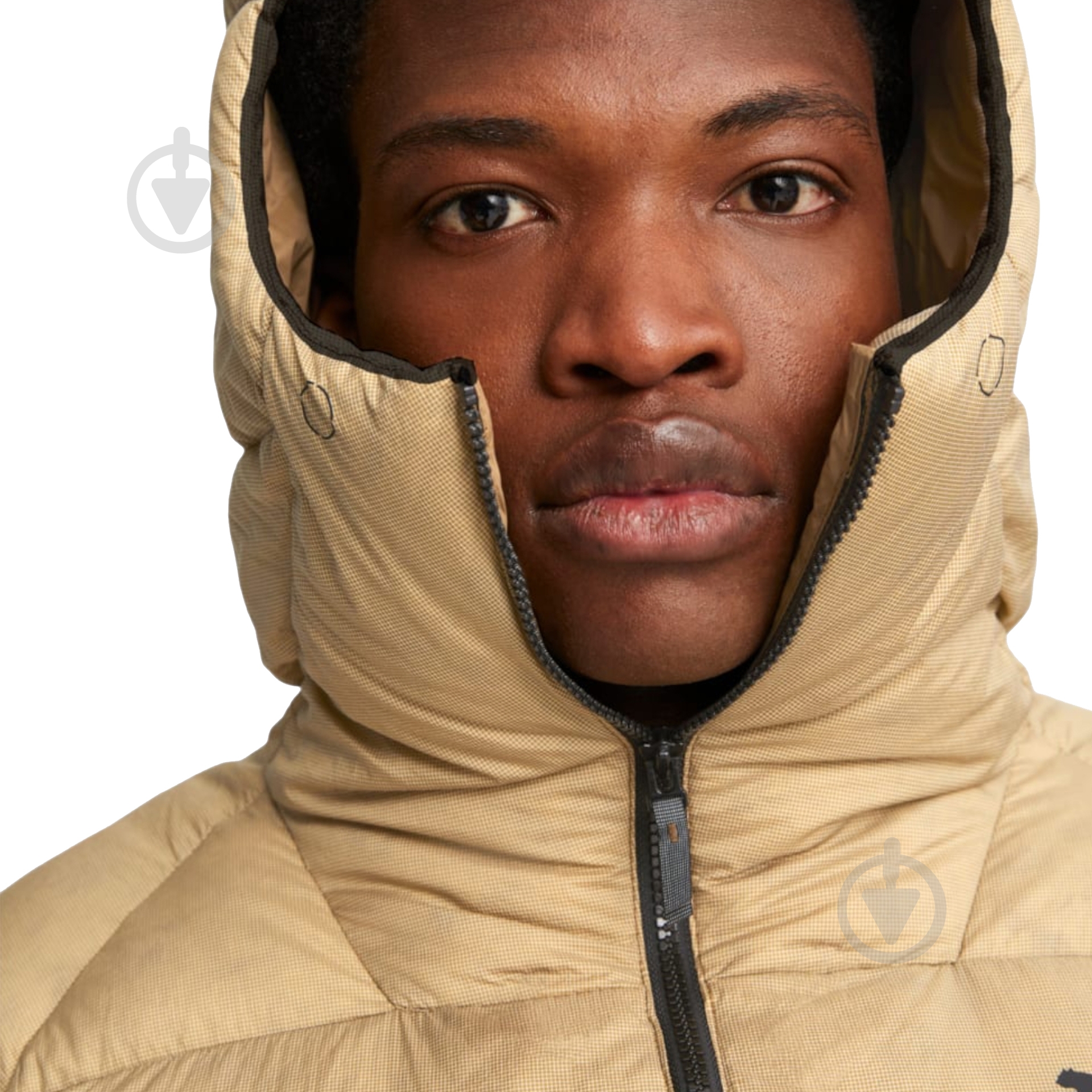 Пуховик мужской зимний Puma CLASSICS OVERSIZED PUFFER JACKET 62326685 р.M бежевый - фото 5