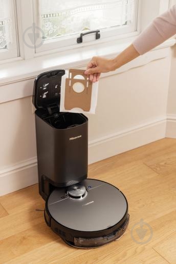 Робот-пылесос Hisense RVCLS144AB (S8+) black - фото 28
