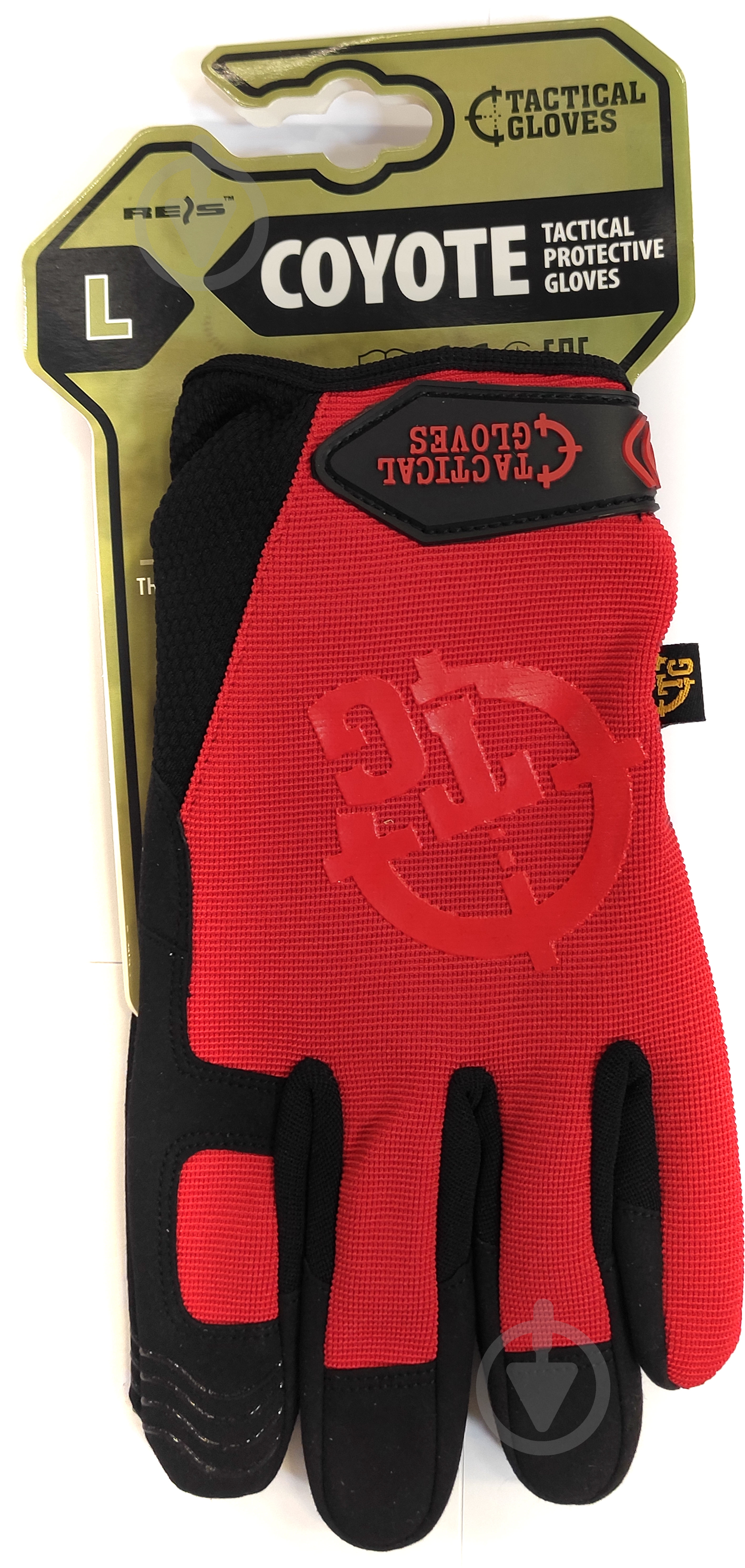 Перчатки стрелковые Reis Coyote Тactical р. 9 L - фото 5