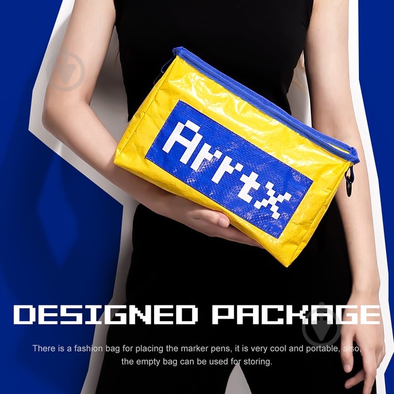 Набор маркеров Arrtx спиртовых Vega ASM-0380A 80 цветов + сумка LC302260 - фото 6 Набор маркеров Arrtx спиртовых Vega ASM-0380A 80 цветов + сумка LC302260 - фото 6