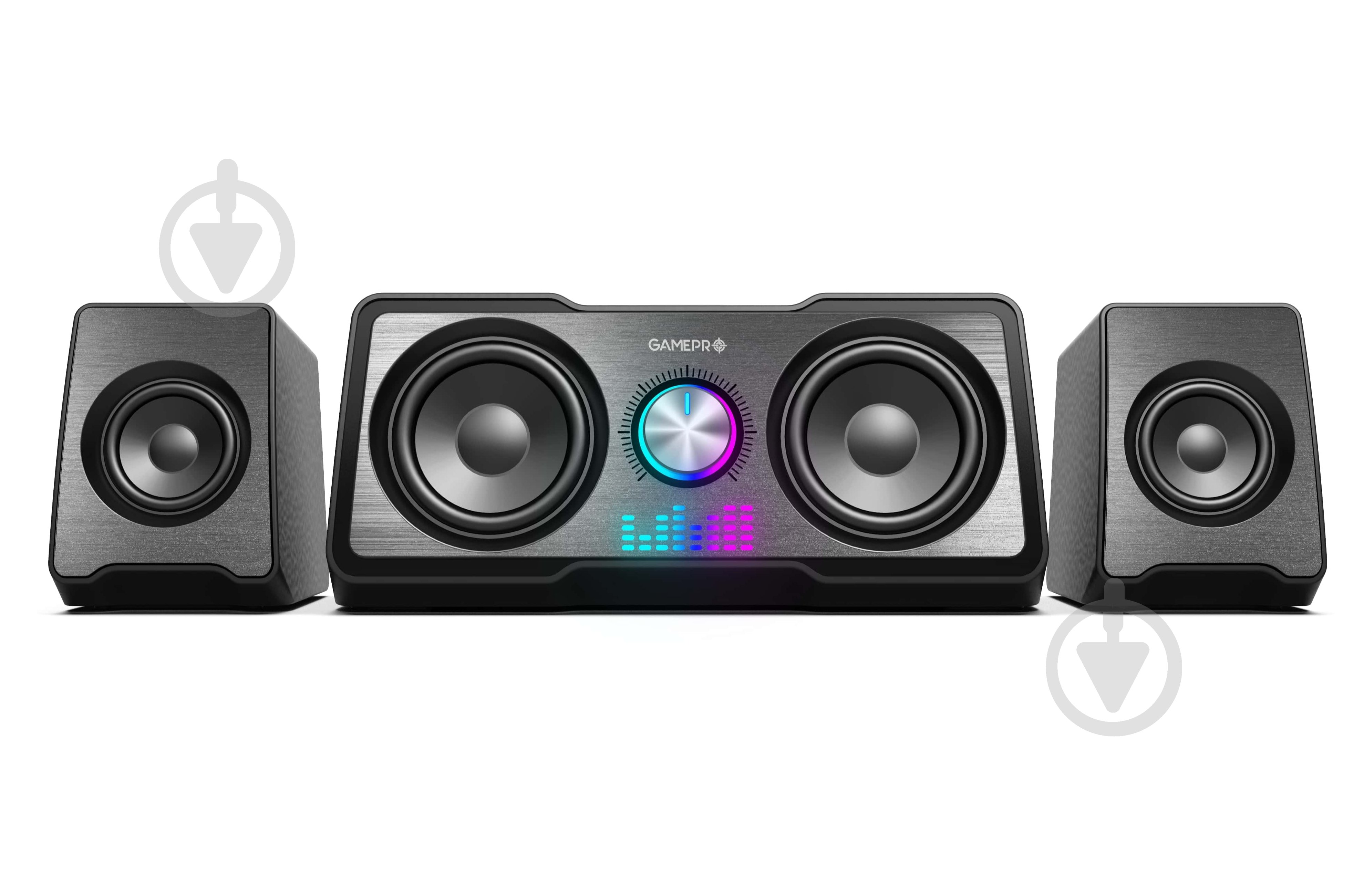 Акустическая система GamePro GS629 2.0 black - фото 1