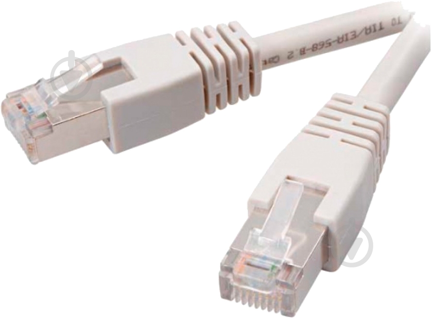 Патч-корд Ultra CAT5e UC55-1500 15 м белый - фото 1