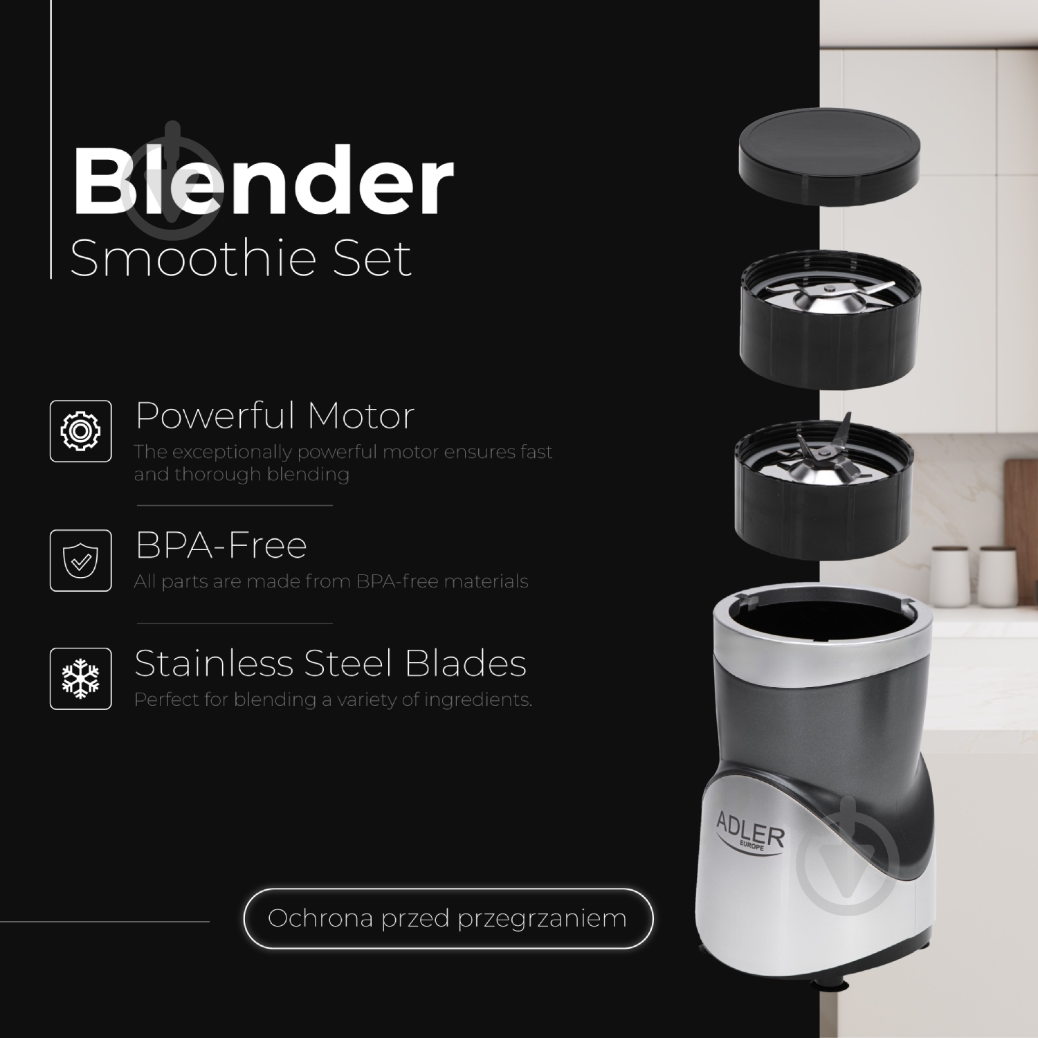 Фитнес-блендер Adler AD4084 - фото 12