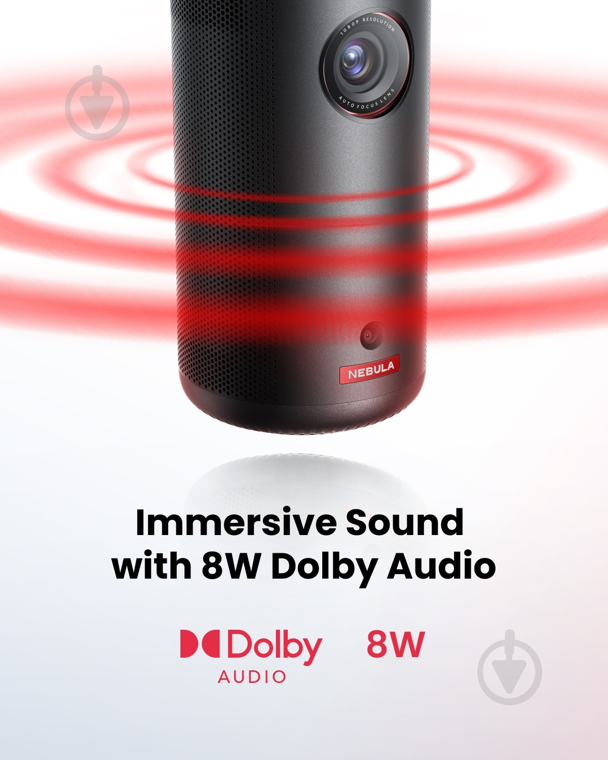 Проектор Nebula Capsule 3 1080p Mini Google TV Projector (D2425212) - фото 6 Проектор Nebula Capsule 3 1080p Mini Google TV Projector (D2425212) - фото 6