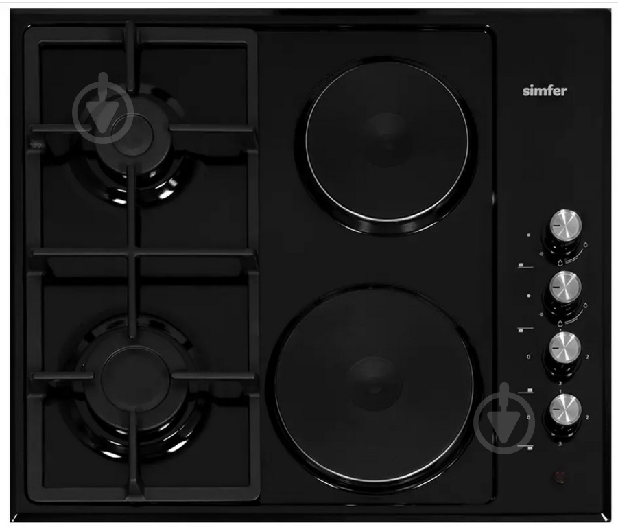 Варочная поверхность комбинированная Simfer H60Q22B516 - фото 1 Варочная поверхность комбинированная Simfer H60Q22B516 - фото 1