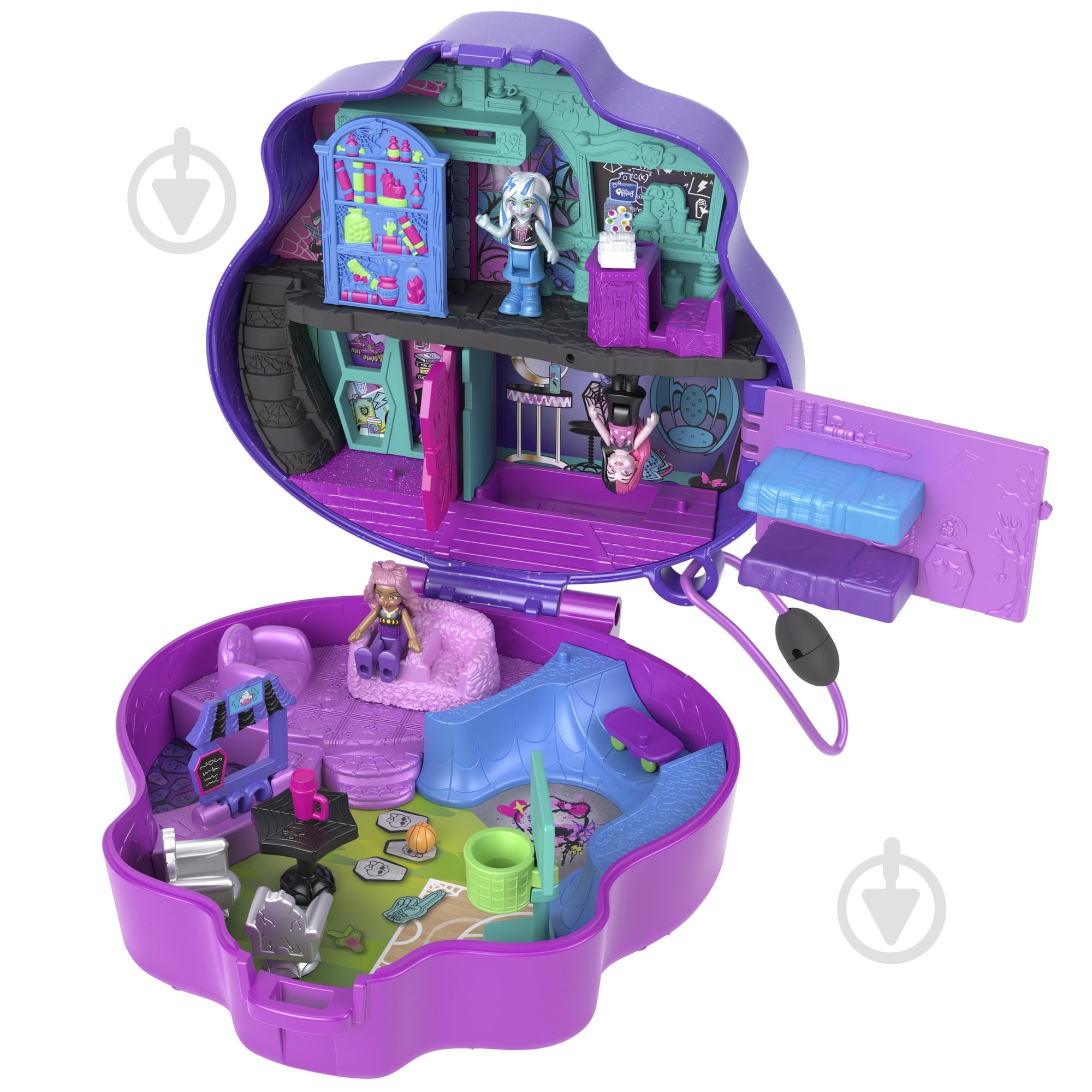 紫姫　イージーホーム60ハイ　サイレントホイール セット ᐉ Игровой набор Polly Pocket Карманный мир Monster High HVV58