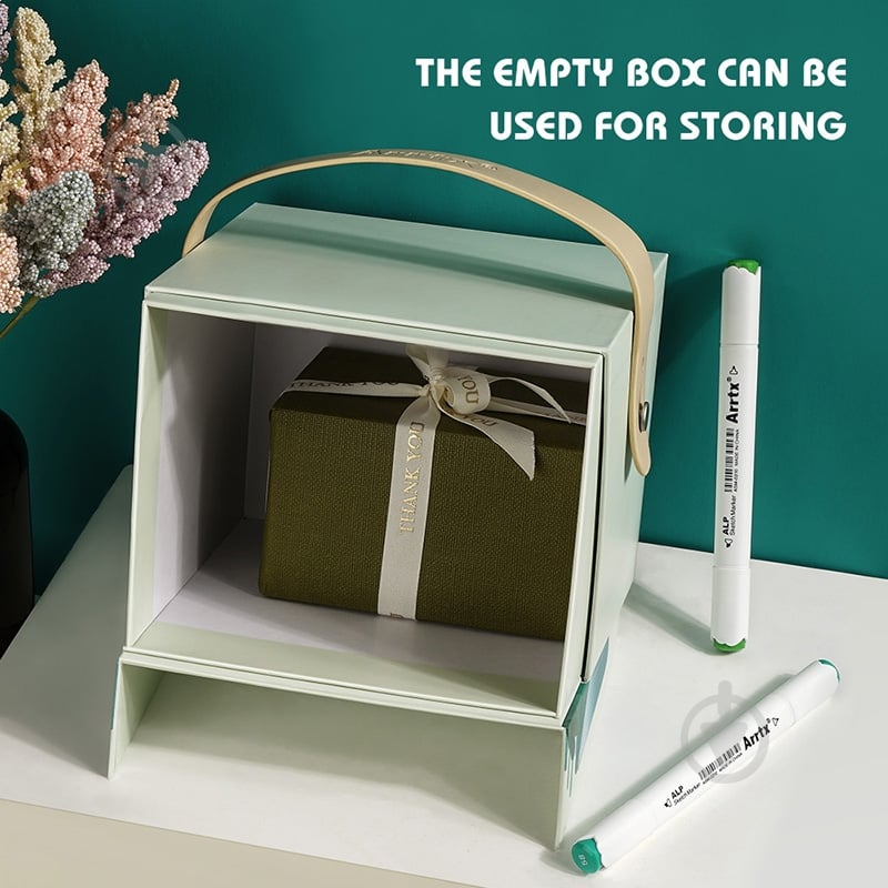 Набор маркеров Arrtx спиртовых Alp ASM-0280A 80 цветов LC302192 - фото 8