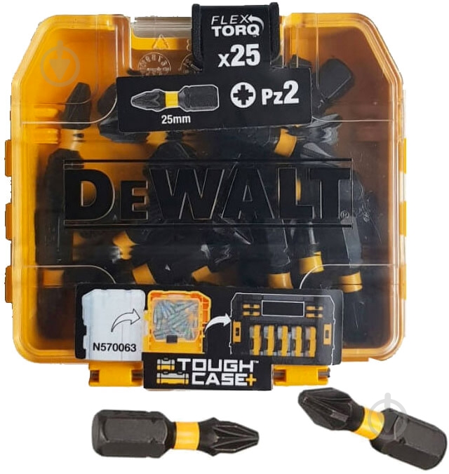 Набор бит DeWalt Extreme Flextorq 25 шт. DT70556T - фото 1