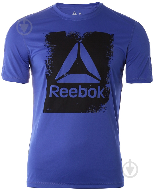 Футболка Reebok ACTRON TECH TEE CX1417 L синий - фото 1