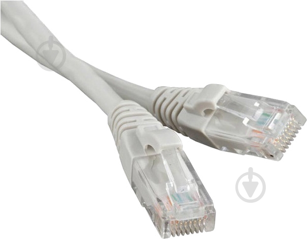 Патч-корд GoldMine UTP Cat5e 10 м серый (118289) - фото 1 Патч-корд GoldMine UTP Cat5e 10 м серый (118289) - фото 1