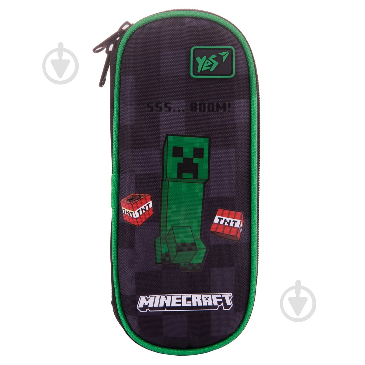 Пенал PH-30 Minecraft World YES черный - фото 1