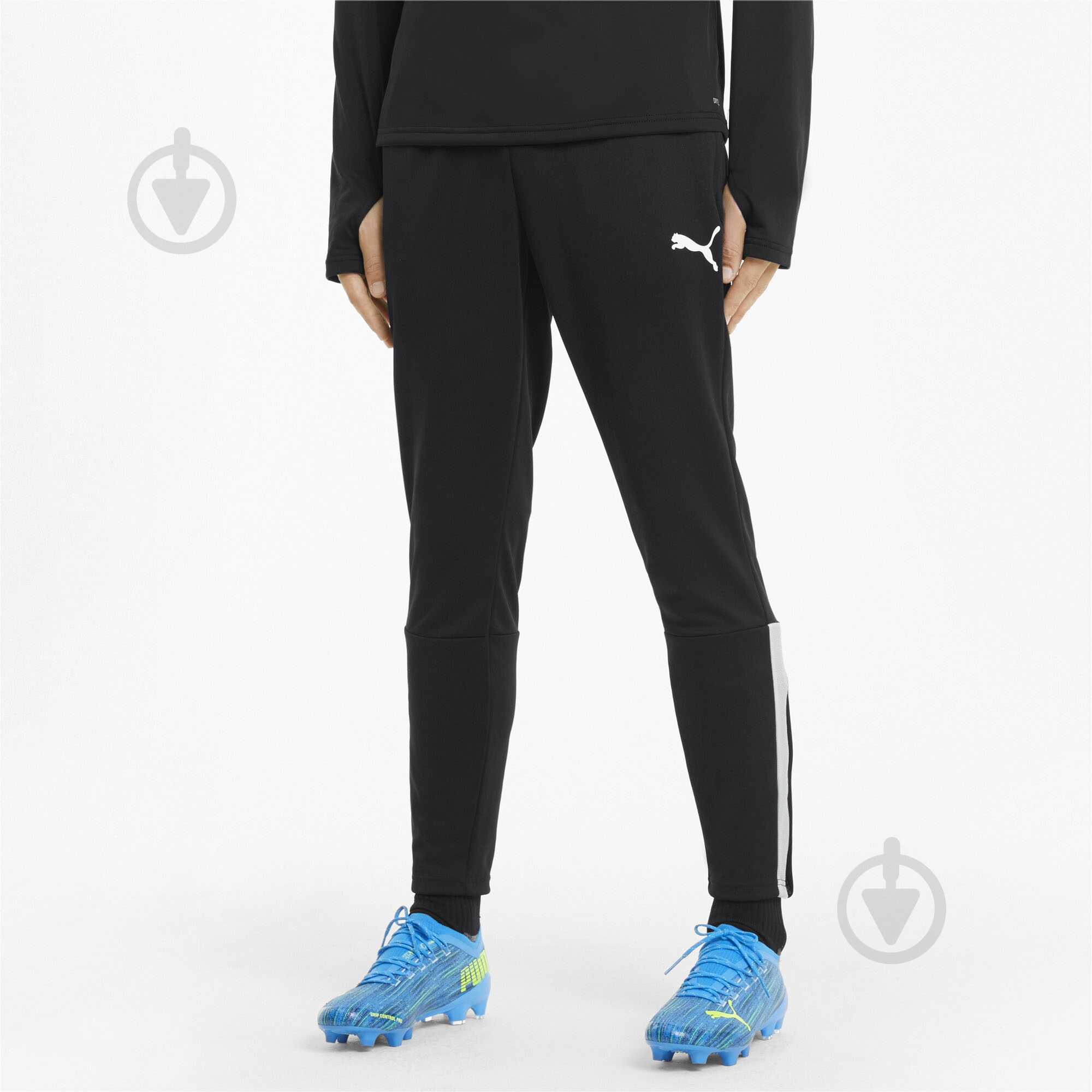 Брюки Puma TEAMLIGA TRAINING PANTS 65724203 р. 2XL черный - фото 3
