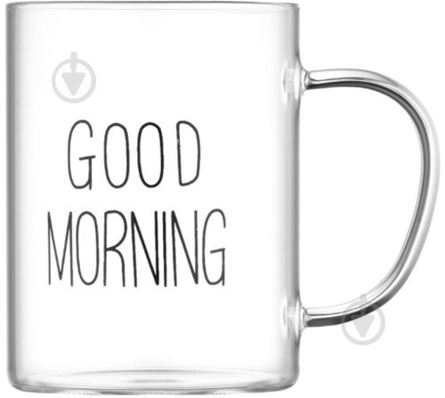 Набор чашек Ardesto Good Morning 420 мл 2 шт. прозрачный AR2642BMR - фото 2 Набор чашек Ardesto Good Morning 420 мл 2 шт. прозрачный AR2642BMR - фото 2