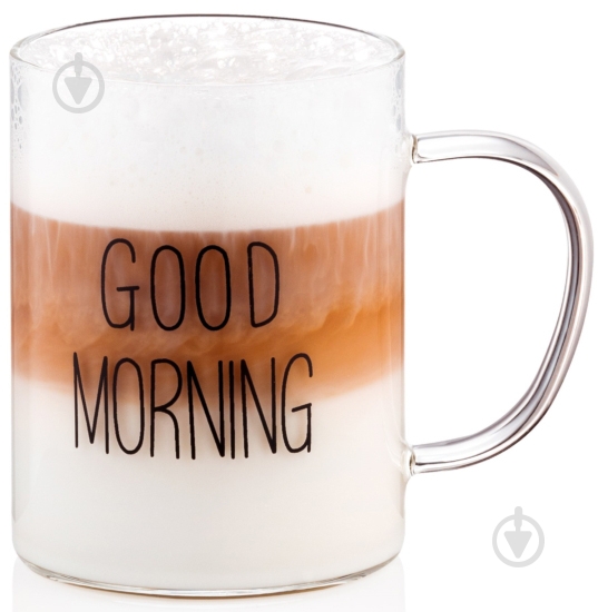 Набор чашек Ardesto Good Morning 420 мл 2 шт. прозрачный AR2642BMR - фото 3 Набор чашек Ardesto Good Morning 420 мл 2 шт. прозрачный AR2642BMR - фото 3