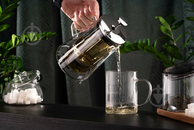 Набор чашек Ardesto Good Morning 420 мл 2 шт. прозрачный AR2642BMR - фото 6 Набор чашек Ardesto Good Morning 420 мл 2 шт. прозрачный AR2642BMR - фото 6