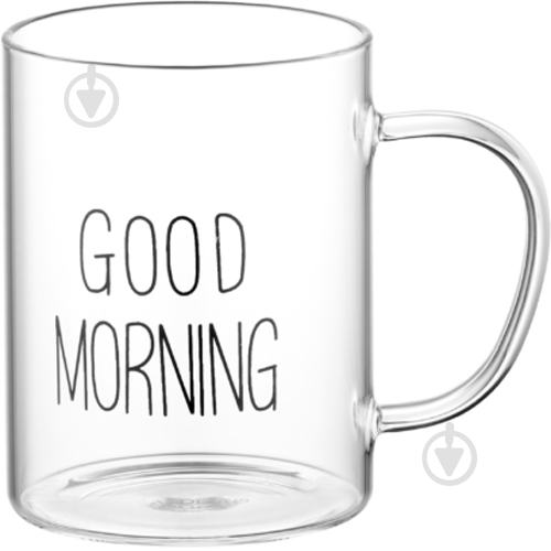 Набор чашек Ardesto Good Morning 420 мл 2 шт. прозрачный AR2642BMR - фото 1 Набор чашек Ardesto Good Morning 420 мл 2 шт. прозрачный AR2642BMR - фото 1